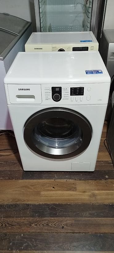 Стиральная машина Samsung, 6 кг, Б/у, Автомат, Есть сушка — 1