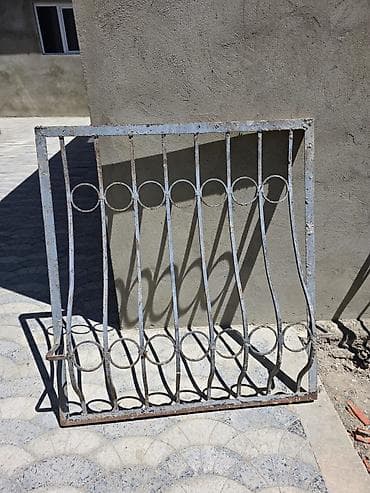 iwlenmiw pencere: Metalkonstruksiya pəncərə barmaqlıqları - Material: polad/prokat — 1