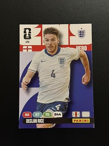 gitara barter: Declan Rice 🏴󠁧󠁢󠁥󠁮󠁧󠁿 Panini Adrenalyn XL FIFA World Cup 2026 kolleksiya — 1