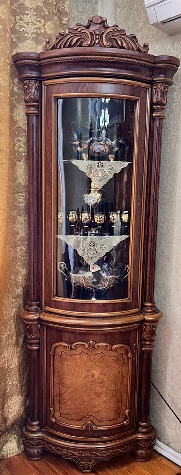 купить буфет в баку: Б/у, Распашной, 2 двери Угловой шкаф, Буфет, Малайзия — 1