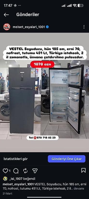 soyuducu ugur: Yeni Soyuducu Satılır — 8