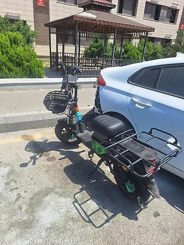 moped 50cc: Elektrik yüklü skuter – daşıma üçün gücləndirilmiş model - Güclü — 5
