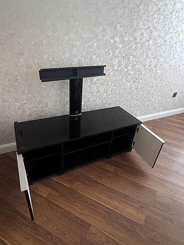 televizor altligi alcipandan: TV stendi və divar braketi ilə birlikdə - Material: yüksək möhkəmliyə — 2