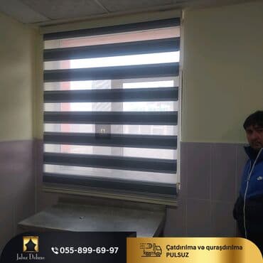 ucuz tüller: Jalüz pərdə ucuz sok qiymətlər bizdə 2 ya 3 günərzində hazırlama — 11