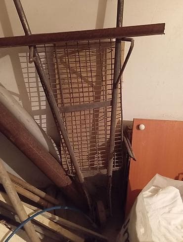 Metal konstruksiyalı əl arabası (təkərli daşıma arabası) - Material