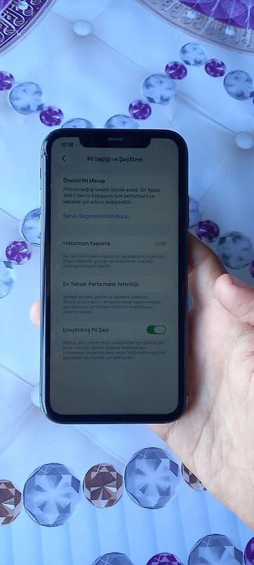 11 telefon: IPhone 11, 128 GB, Qara, Face ID — 3