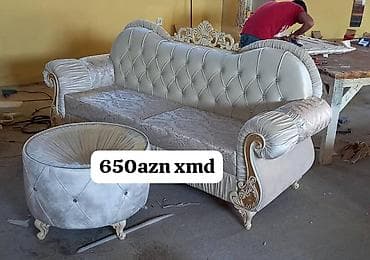 parca: Klassik üslubda hazırlanmış üçyerlik divan modelləri. Zərif oyma — 3