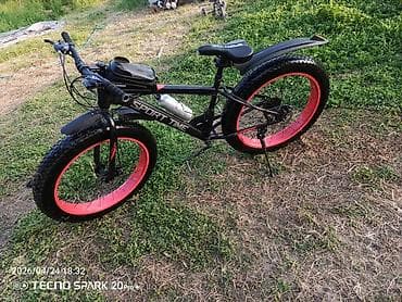 Fatbike velosiped – Sport Time Xüsusiyyətlər: - Geniş “fat” təkərlər — 5