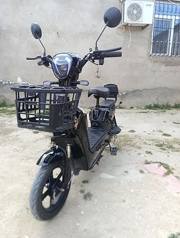 электро мотоцикл: SUP FL-0002 Elektrik skuter – şəhər içi rahat və səssiz hərəkət üçün — 8