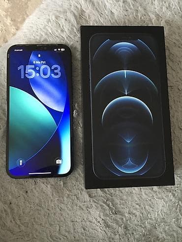 IPhone 12 Pro, Pacific Blue, Face ID