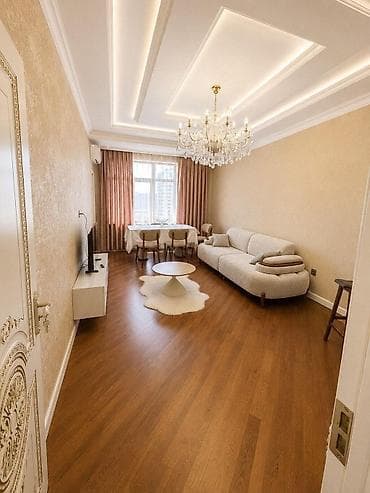 Mənzillər: İcarəyə verilir 2 otaqlı yeni tikili 65 m², Nəriman Nərimanov m — 5