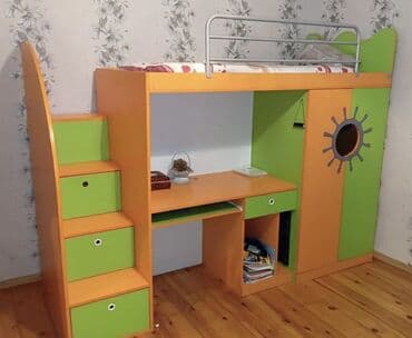 Oğlan və qız üçün, Təknəfərlik çarpayı, Yazı masası