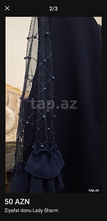 Ziyafət donu, Midi, Lady Sharm, 2XL