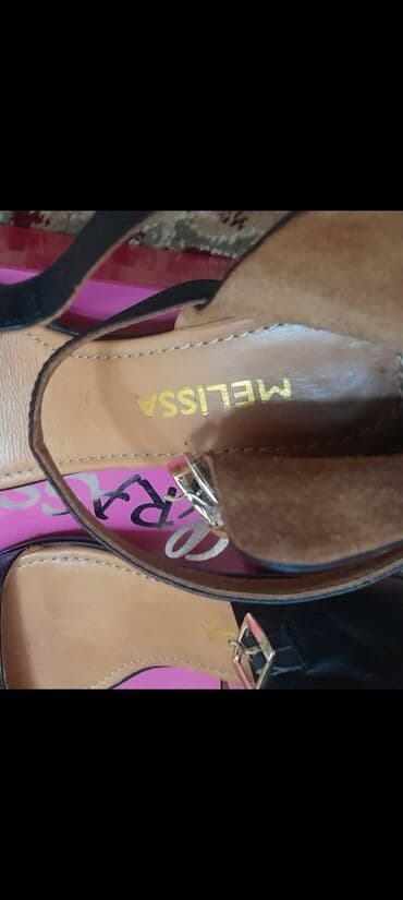 женские босоножки черные на тракторной подошве: Ölçü: 37, rəng - Qara, Yeni — 4