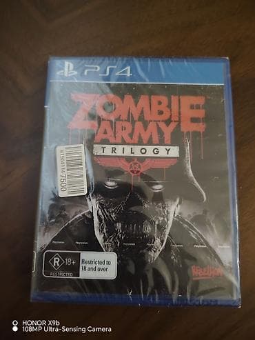 islenmis printer satisi: PS4 oyunu – Zombie Army Trilogy - Dil/Region göstəricisi: CUSA 01345 — 1