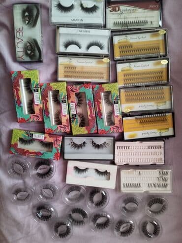 plasdik qapi pencere: Taxma kiprikler (yeni ve achilmish qutularda)- 50 manat новые и — 1