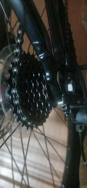 Trek velosipedləri: Dag velosipedi – mat qara reng Guclu aluminium tipli cercive, duz — 2