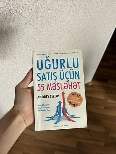 Məhsul: Kitab – “Uğurlu satış üçün 55 məsləhət” Müəllif: Andrey Sizov