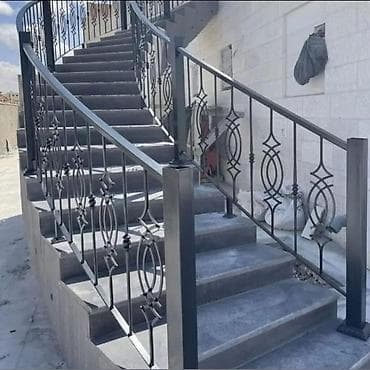 Məhəccərlər: Dəmir məhəccər və barmaqlıq dizaynları – hazırlama və quraşdırma — 2