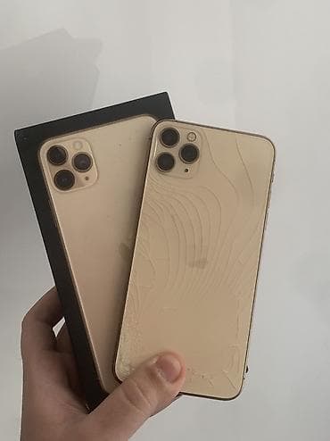 iphone 11 pro kreditle: IPhone 11 Pro Max, 256 GB, Qızılı, Face ID — 1