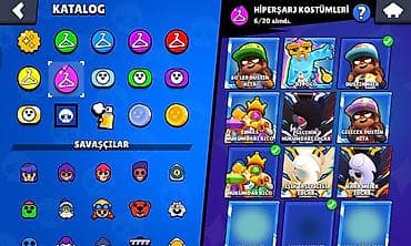 river coins ltd: Brawl Stars hesabında geniş skin kolleksiyası satılır. Özəlliklər: 50 — 6