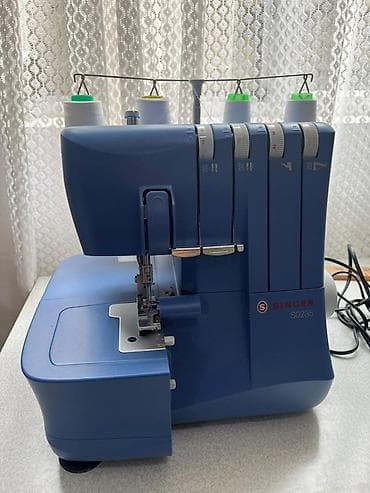 Tikiş maşını Müğənni, İşlənmiş,Overlok, 4 saplı, Ünvandan götürmə
