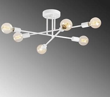 Çılçıraq, 6 lampa, Metal — 3