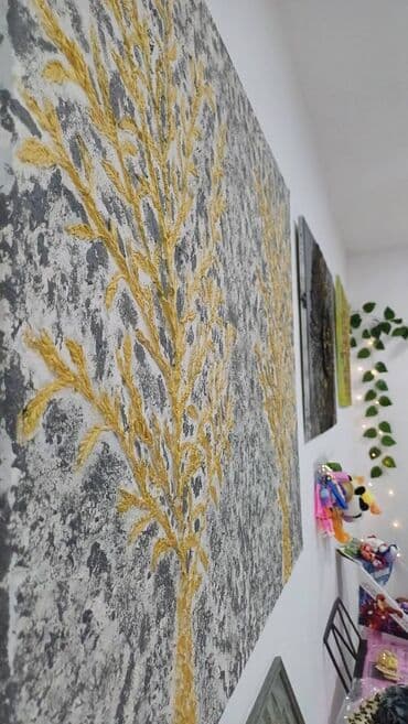 qara boya: Tablolar, təkcə boya ilə deyil,əlavə işləmələrlə. Əlavə sifarişlər — 3