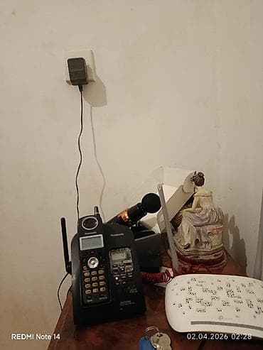 telfonlar: Stasionar telefon Panasonic, Simsiz, Yeni, Pulsuz çatdırılma — 2