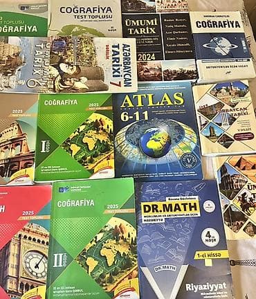 Книги и журналы: Məktəb və imtahan hazrılığı üçün müxtəlif dərs vəsaitləri və test — 3