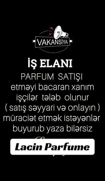 quba is: Satış məsləhətçisi tələb olunur, Yalnız qadınlar üçün, İstənilən yaş, Təcrübəsiz, İşəmuzd ödəniş — 1