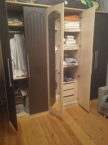 işlənmiş şifanerlər: İşlənmiş, Düz dolab, Qarderob, paltar dolabı, Azərbaycan — 2