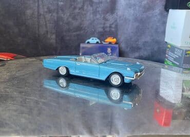 metbex tavan modelleri: Коллекционная модель Ford Thinderbird conbertible light blue 1966 — 6