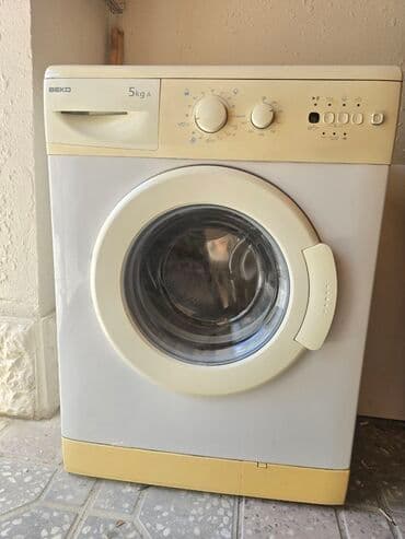 işlenmiş paltaryuyanlar: Paltaryuyan maşın Beko, 5 kq, İşlənmiş, Ünvandan götürmə — 7
