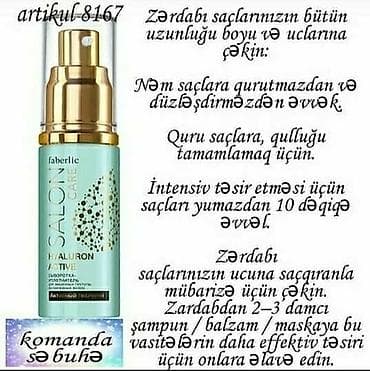 Saca qulluq vasiteleri.Her biri muxtelif qiymetedi — 4