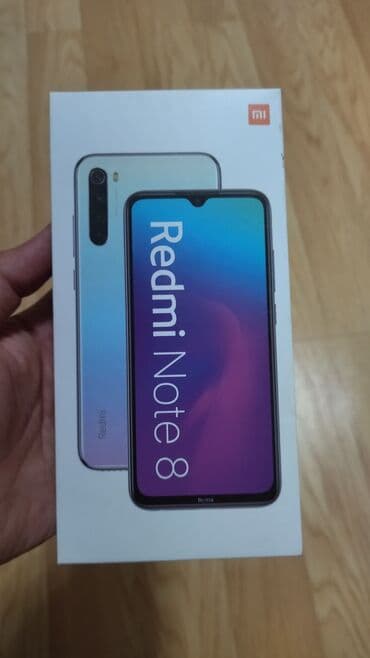 xiaomi redmi note 8 qiymeti irshad telecom: Xiaomi Redmi Note 8, 64 GB, rəng - Mavi — 1