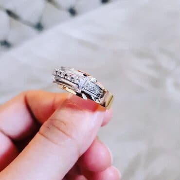 nişan üzükleri: Nişan, Üzük, Sarı qızıl, 750 Əyar, Brilyant, 0.26-0.50 Karat — 2