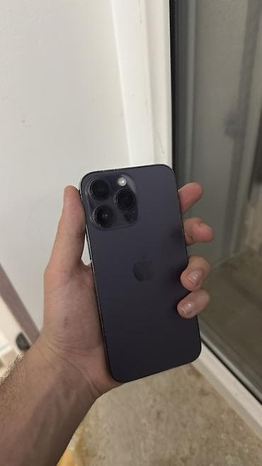 keysi: IPhone 14 Pro, 256 GB, Deep Purple, Zəmanət, Simsiz şarj, Face ID — 2