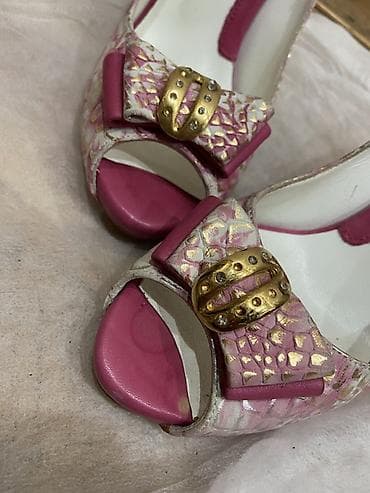 Sabo: Ölçü: 37, rəng - Çəhrayı, İşlənmiş — 3