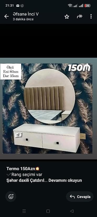 *Termo 150Azn💥* ✔️Rəng seçimi var *Şəhər daxili Çatdırılma və