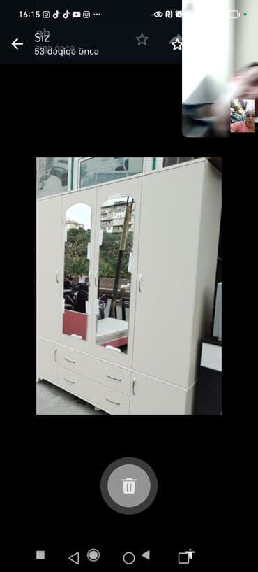 dsp laminat: Yeni, Kupe, 4 qapılı Düz dolab, Dolab-asılqan, Almaniya — 12