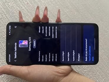 Samsung Galaxy A23, 64 GB, rəng - Qara, İki sim kartlı