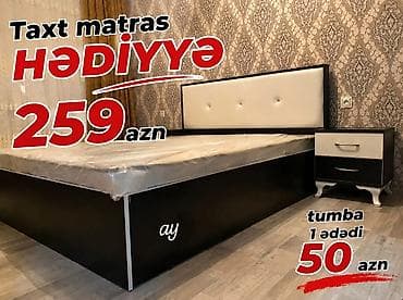 İkinəfərlik çarpayı, 2 tumba, Yeni lalafo.az -da İkinəfərlik çarpayı, 2 tumba, Yeni