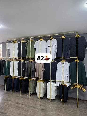 vitrin asilqan: Aynur 2 💃 Geyim mağazası üçün asılqan vitrin dəsti - 2 ədəd vitrin — 1