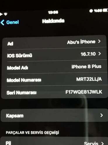 islenmis monitorlarin satisi: IPhone 8 Plus, 64 GB, Barmaq izi, Simsiz şarj — 4