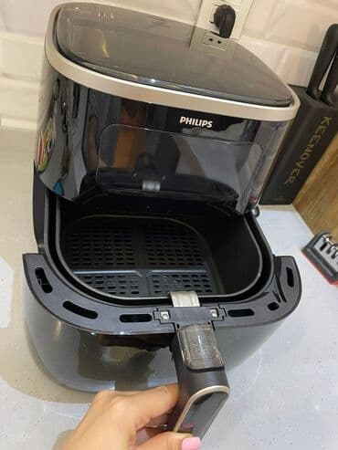 en ucuz 211 nomreler: Фритюрница Philips, Больше 5 л, Б/у, Бесплатная доставка, Самовывоз — 2