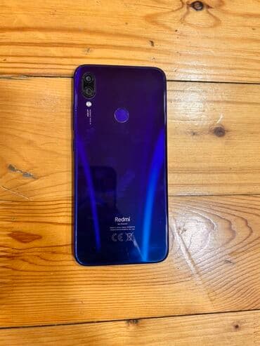 redmi note 7 ikinci el: Redmi Note 7, 128 GB, rəng - Bənövşəyi, Barmaq izi — 1