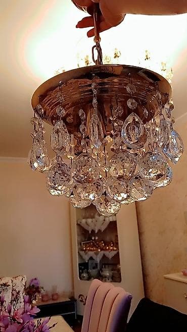 tavalar: Çılçıraq, 3 lampa, Metal — 3