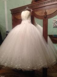 toy hicab geyimleri: Свадебное платье Цвет шампанского размер от 42-52 Реальным покупателям — 6