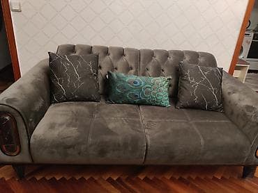 sultan divan: Divan 2kreslo. 1200 AZN. ideal vəziyyətdədi açılmır bazasızdı türk — 3